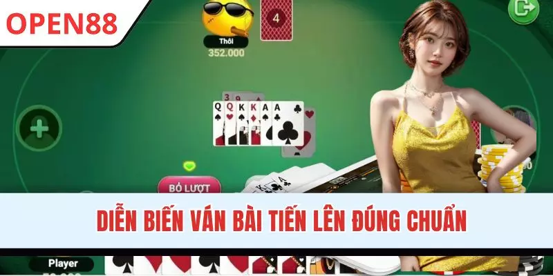 Quá trình chơi Tiến Lên Miền Nam online dễ hiểu